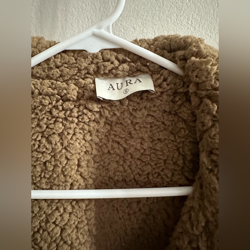 Camel Teddy Jacket - Picture 2 of 3